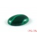 LX0018 Malachite Oval Shape Unset Loose Natural Gemstone