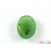 LX0024 China Jade Oval Shape with Inclusion Unset Loose Natural Gemstone