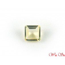 LX0034 Citrine Square Shape Unset Loose Natural Gemstone