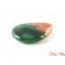 LX0090 Malachite Agate Multi Colors Eye Pattern Pendant Gemstone Natural Healing Crystal 