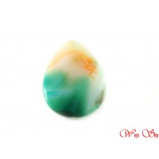 LX0091 Malachite Agate Multi Colors Eye Pattern Pendant Gemstone Natural Healing Crystal 