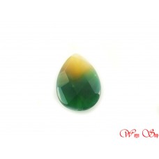 LX0096 Malachite Agate Multi Colors Eye Pattern Pendant Gemstone Natural Healing Crystal 