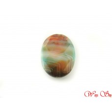 LX0105 Malachite Agate Multi Colors Eye Pattern Pendant Gemstone Natural Healing Crystal 